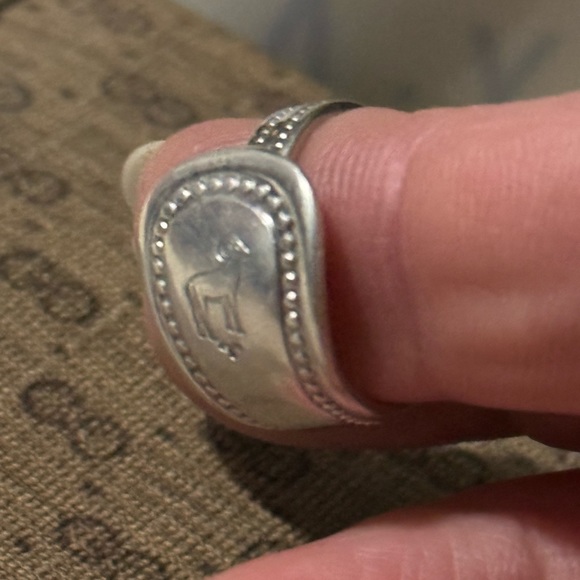 Vintage Ring-Silver-Repurposed Oneida Flatware - Picture 14 of 16